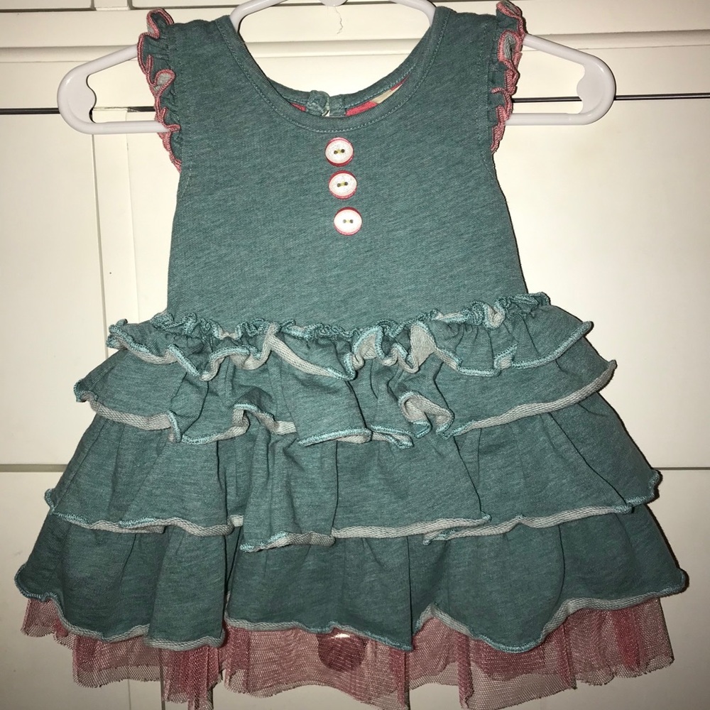 3-6M Matilda Jane Ruffle Tank Dress
